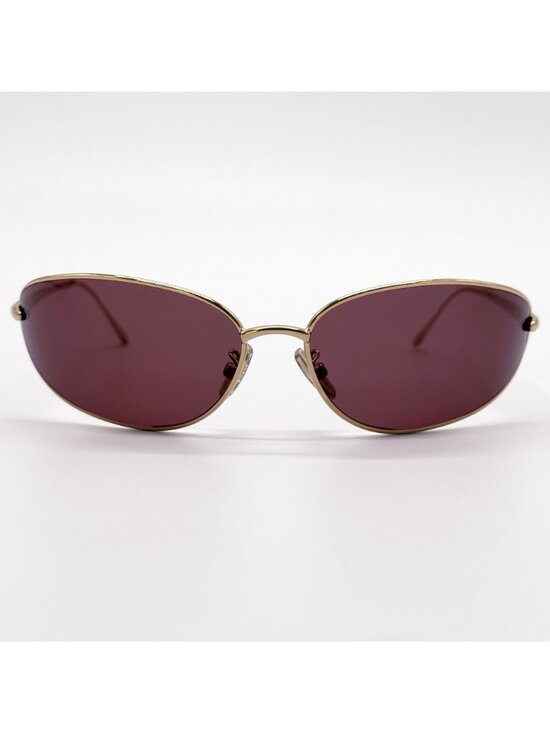 NEW LOEWE SUNGLASSES LW40164U 32U GOLD/RED UNISEX EYEWEAR main image 4